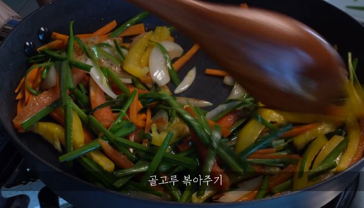 한끼공작소 레시피 과정 사진