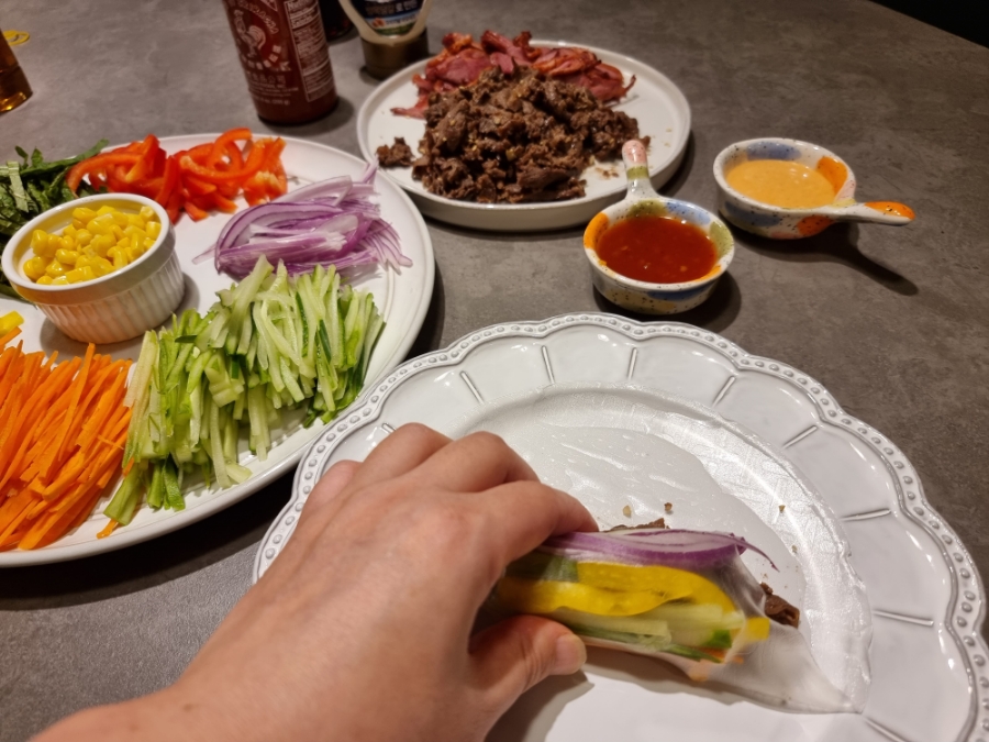 한끼공작소 레시피 과정 사진