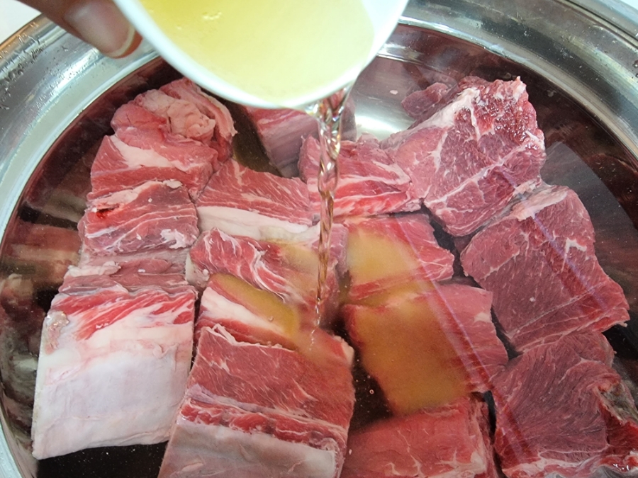 한끼공작소 레시피 과정 사진