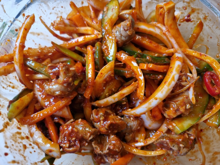 한끼공작소 레시피 과정 사진