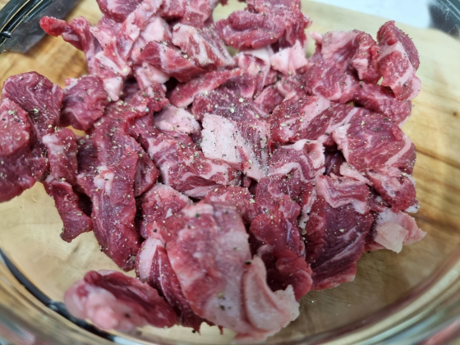 한끼공작소 레시피 과정 사진