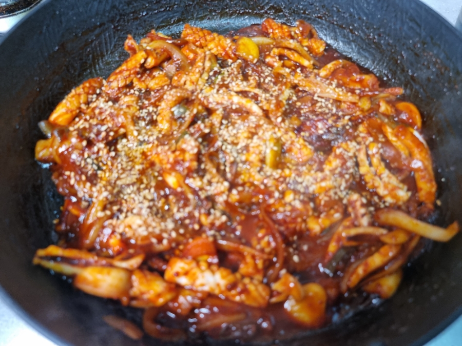 한끼공작소 레시피 과정 사진
