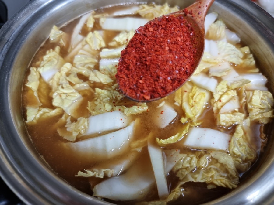 한끼공작소 레시피 과정 사진