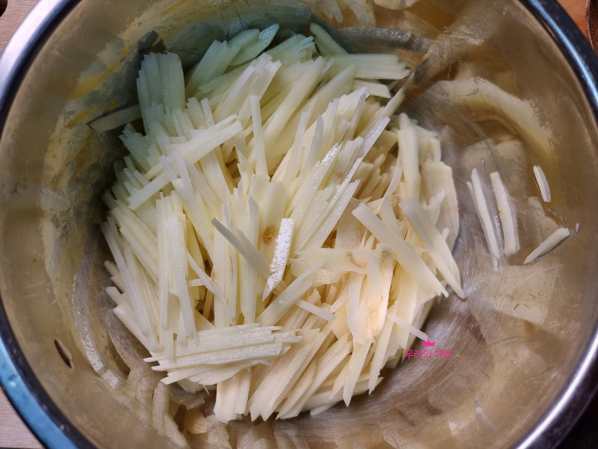 한끼공작소 레시피 과정 사진