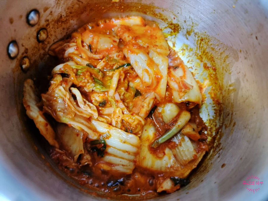 한끼공작소 레시피 과정 사진