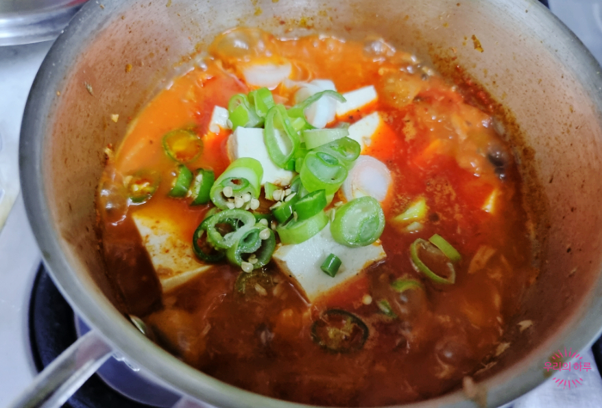 한끼공작소 레시피 과정 사진
