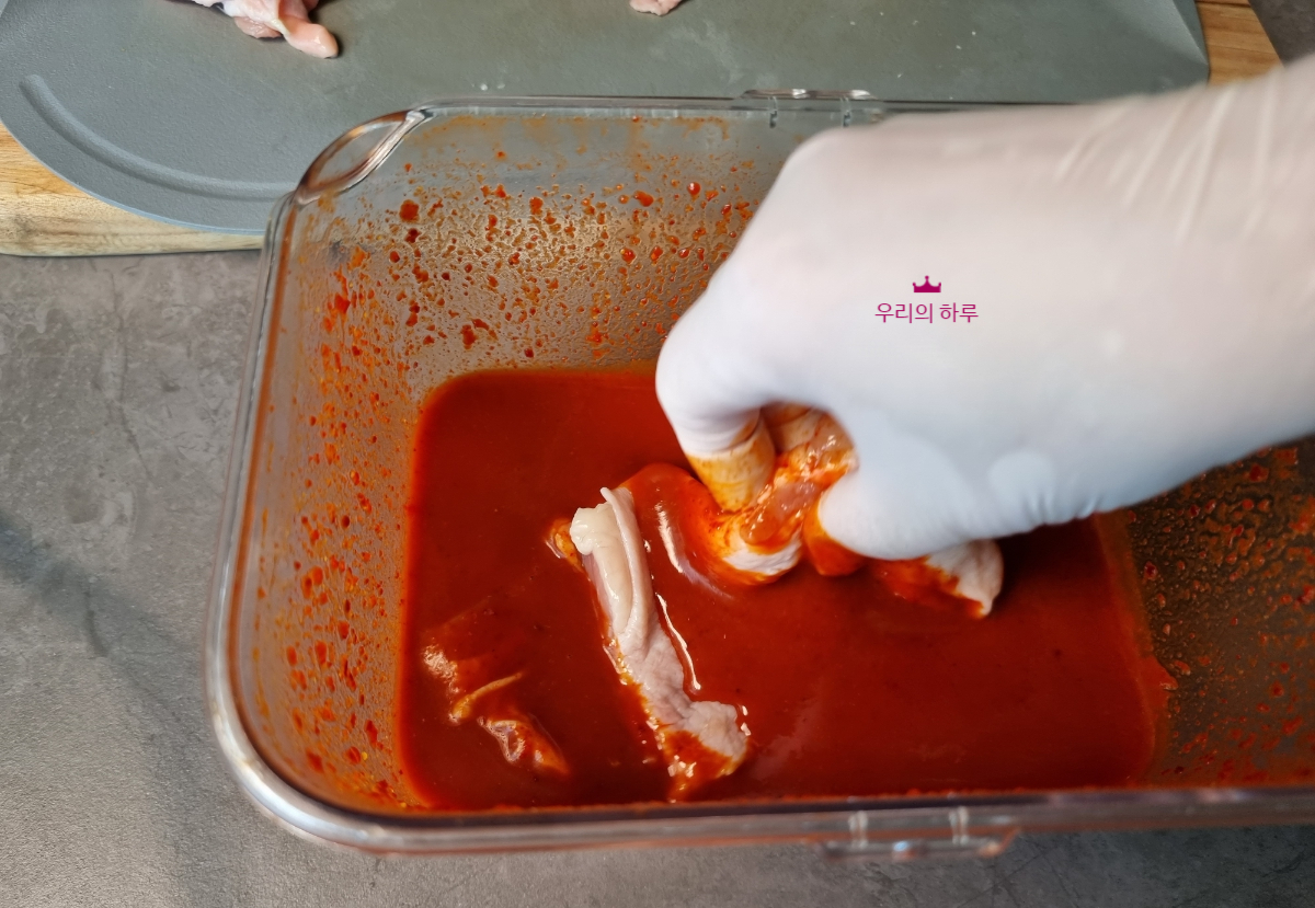 한끼공작소 레시피 과정 사진