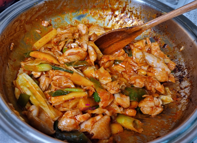 한끼공작소 레시피 과정 사진