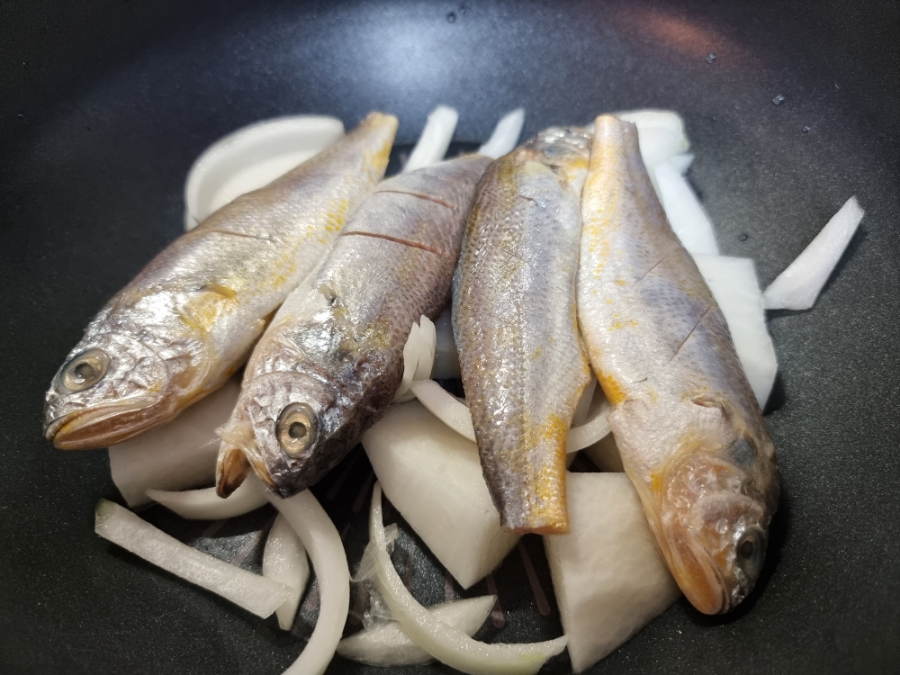 조기조림 만드는 법 양념장 과정 사진