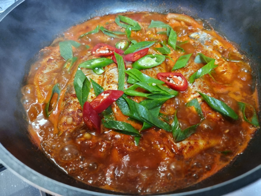조기조림 만드는 법 양념장 과정 사진