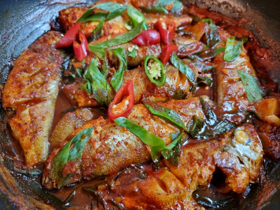 조기조림 만드는 법 양념장 과정 사진