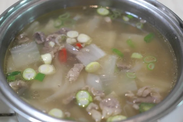 영양가득 소고기 무국 !
