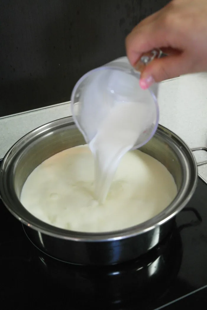 부드러운 리코타 치즈 만들기
