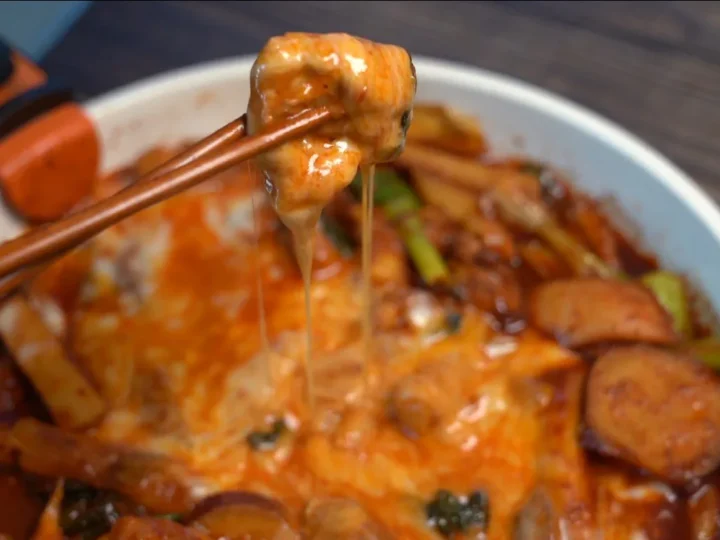 치즈 닭갈비 백종원 레시피/양념장만들기/볶음밥만들기