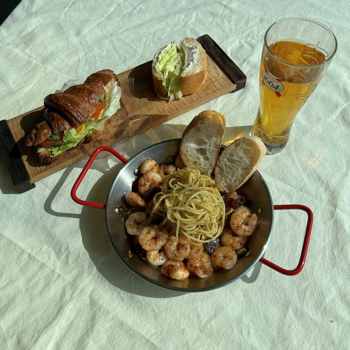 새우감바스 만들기/ 파스타까지 넣은 레시피/집에서 맥주안주로 즐기기!