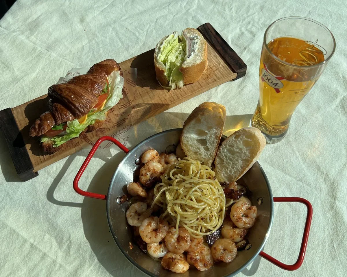 새우감바스 만들기/ 파스타까지 넣은 레시피/집에서 맥주안주로 즐기기!