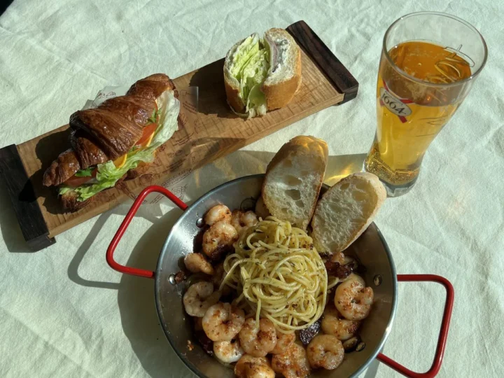 새우감바스 만들기/ 파스타까지 넣은 레시피/집에서 맥주안주로 즐기기!