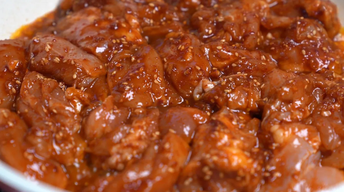 치즈 닭갈비 백종원 레시피/양념장만들기/볶음밥만들기