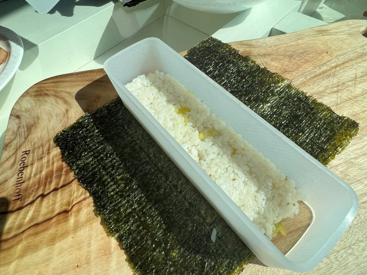 스팸 무스비 만들기 사각김밥 하와이안 무스비 스팸요리