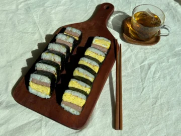 스팸 무스비 만들기 사각김밥 하와이안 무스비 스팸요리