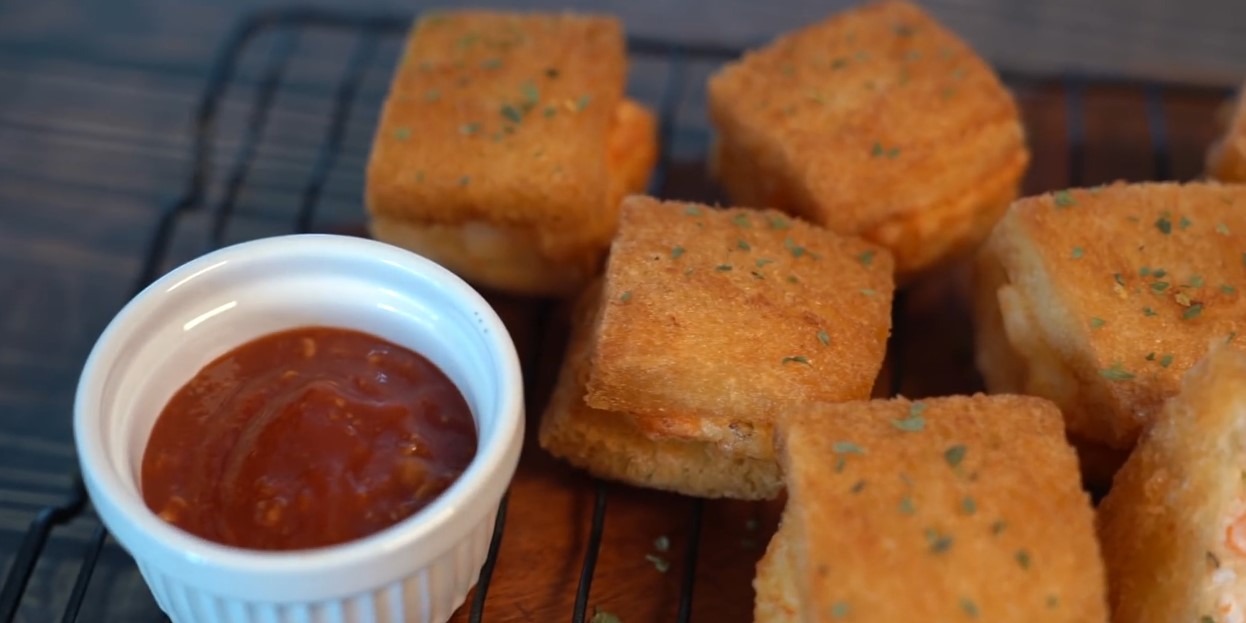 멘보샤 만들기 기가막힌 소스만들기 집에서 맥주안주 술안주메뉴 1 26 1 1