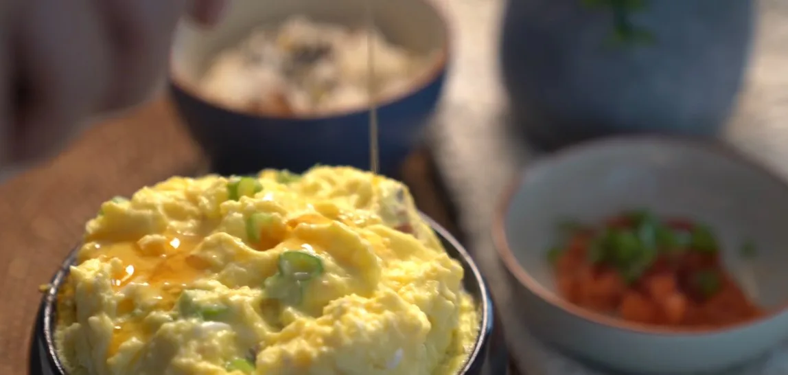 부드러운 계란찜 만들기 폭탄 계란찜 뚝배기 만드는법