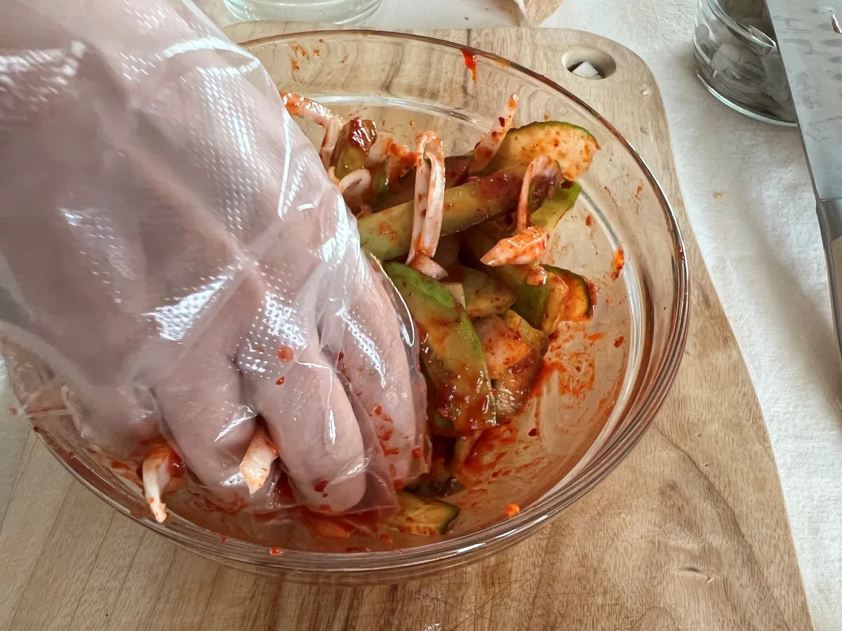 새콤달콤 오이무침 레시피 5분이면 뚝딱 간단반찬