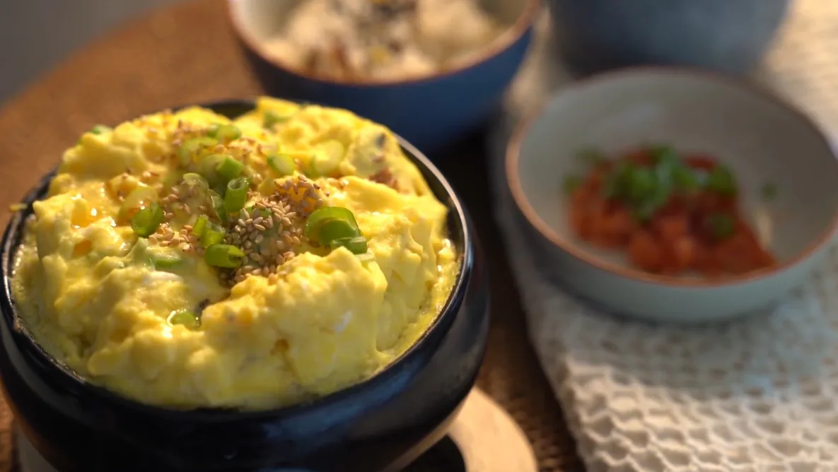 부드러운 계란찜 만들기 폭탄 계란찜 뚝배기 만드는법
