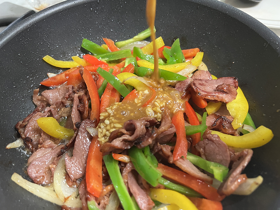 훈제오리 볶음 훈제오리요리 소스 저녁메뉴추천 21 19 1