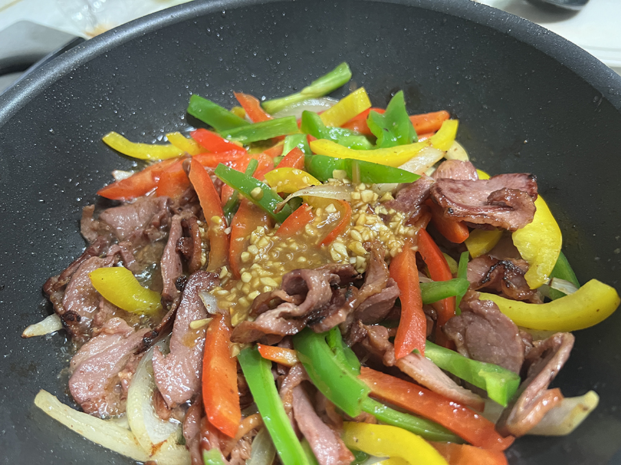 훈제오리 볶음 훈제오리요리 소스 저녁메뉴추천 22 20 1