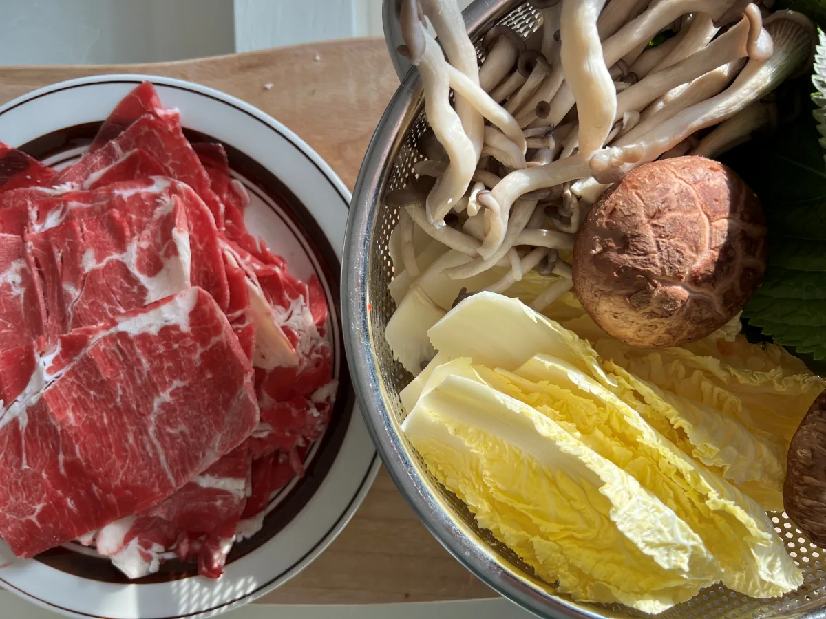 밀푀유나베 만들기 정말 맛있는 밀푀유나베 소스