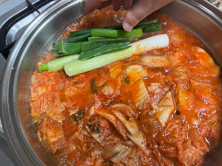 편스토랑 류수영 레시피 돼지고기 김치찜 만들기