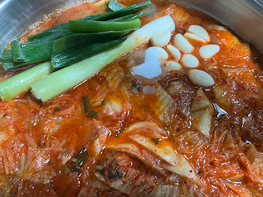 편스토랑 류수영 레시피 돼지고기 김치찜 만들기