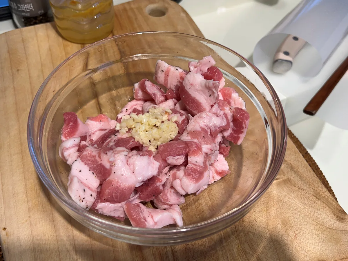 제육볶음 레시피 맛보장 양념/ 도드람한돈 삼겹살 돼지고기 요리