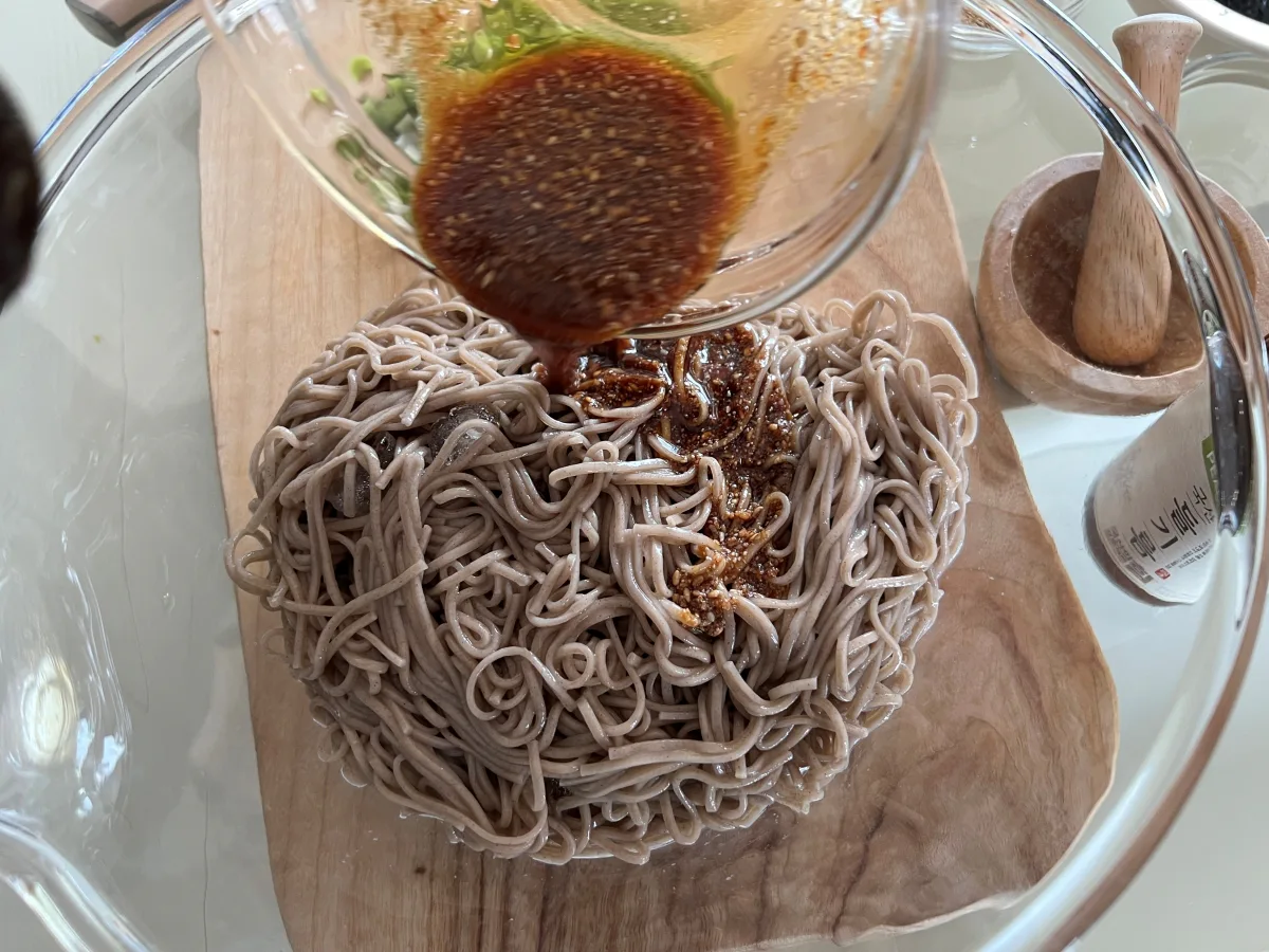 들기름 막국수 만들기 정말 맛있는 초간단 레시피