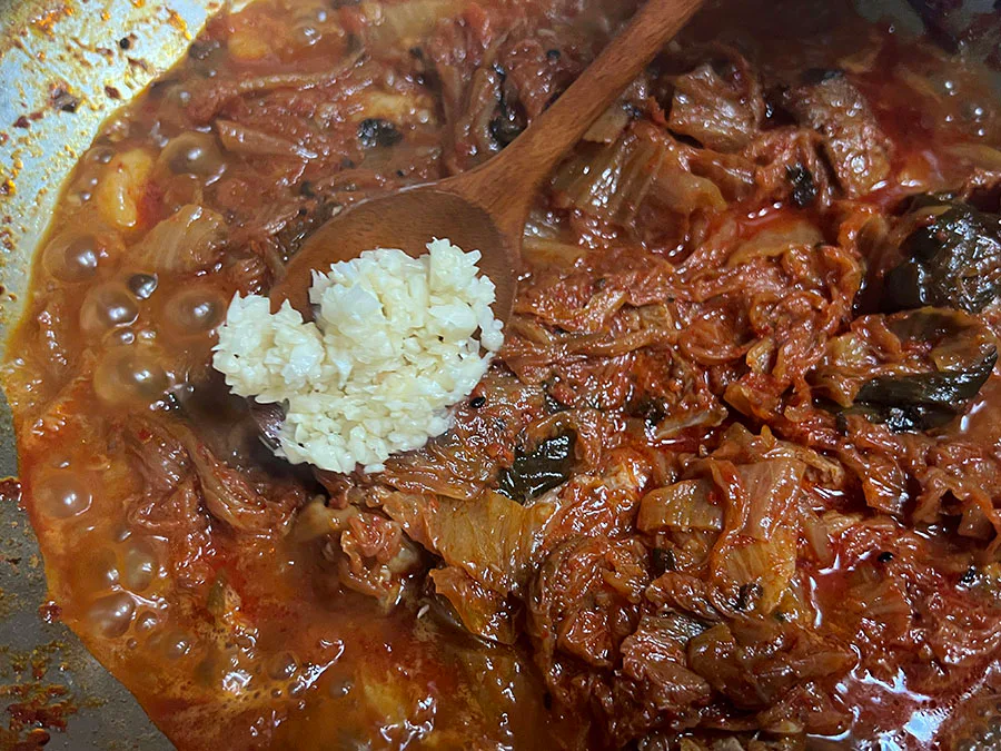 편스토랑 류수영 레시피 돼지고기 김치찜 만들기