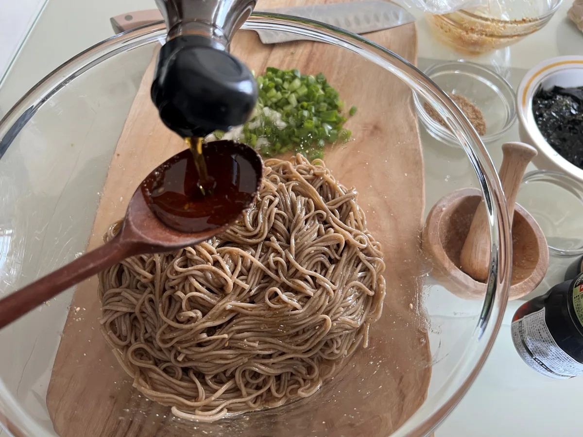들기름 막국수 만들기 정말 맛있는 초간단 레시피