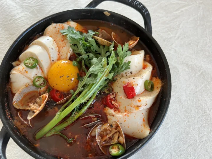 순두부찌개 끓이는법 백종원 레시피 바지락 순두부찌개 양념장