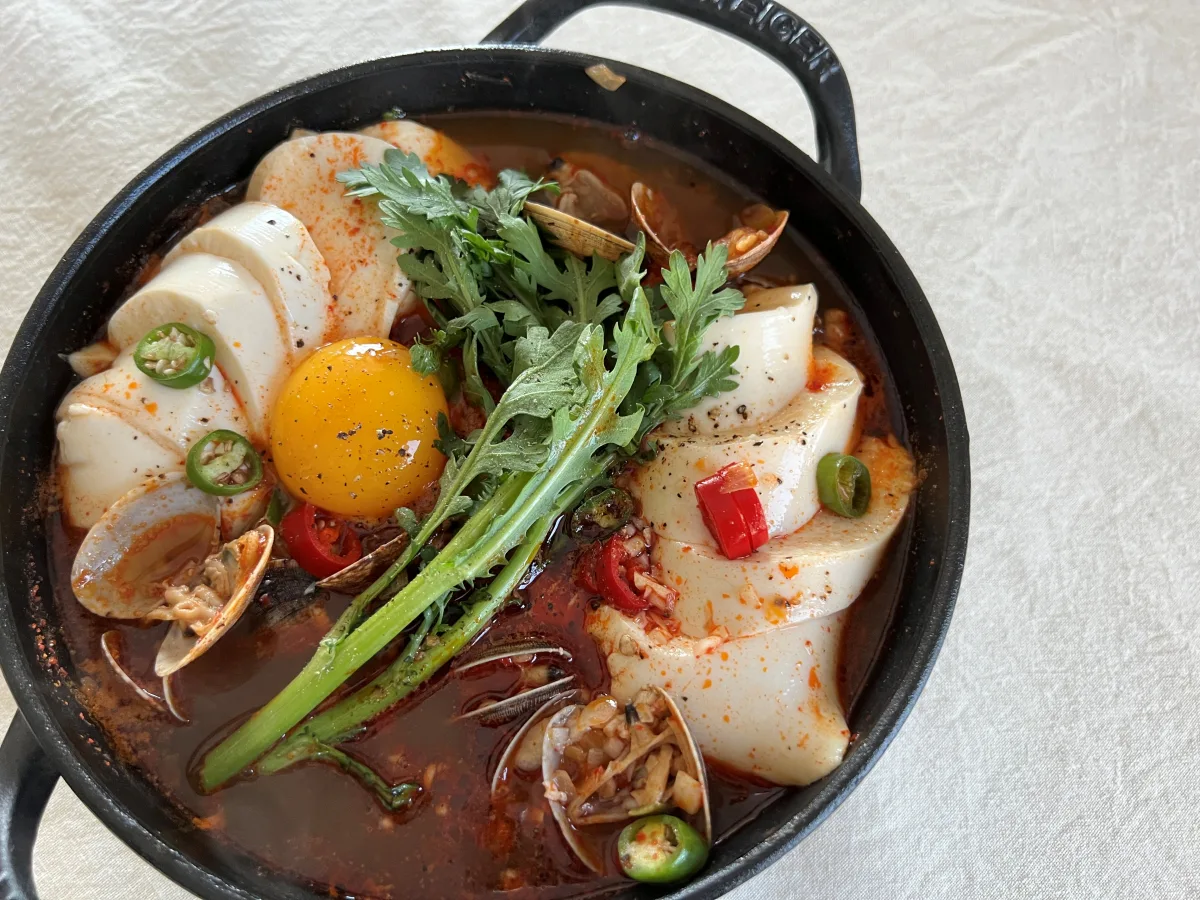 순두부찌개 끓이는법 백종원 레시피 바지락 순두부찌개 양념장