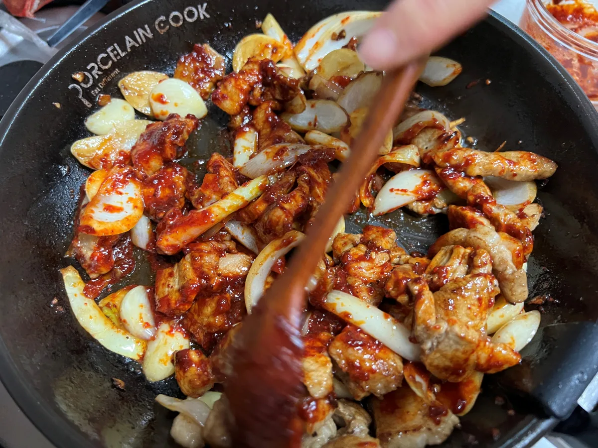 제육볶음 레시피 맛보장 양념/ 도드람한돈 삼겹살 돼지고기 요리