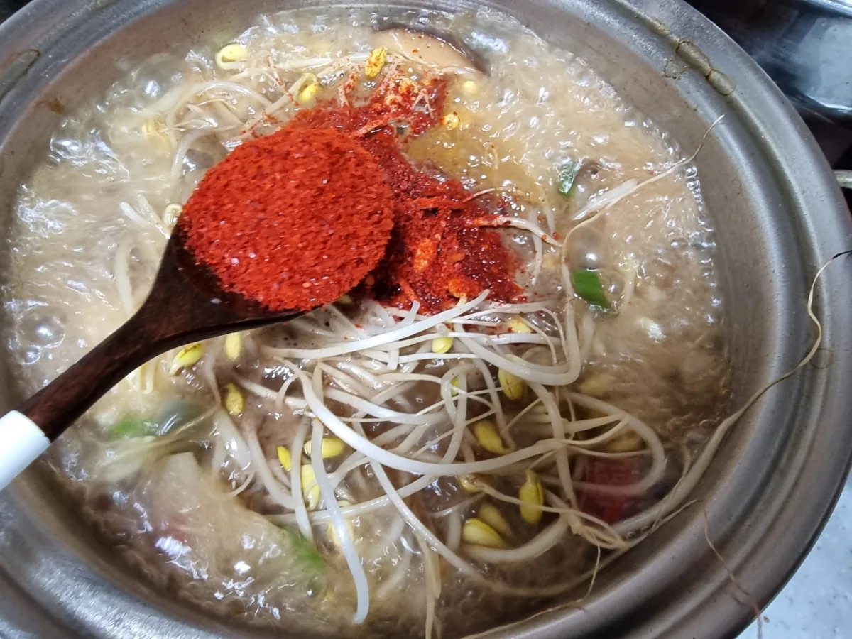 편스토랑 이찬원 경상도식 소고기 무국 끓이는법 대파무침