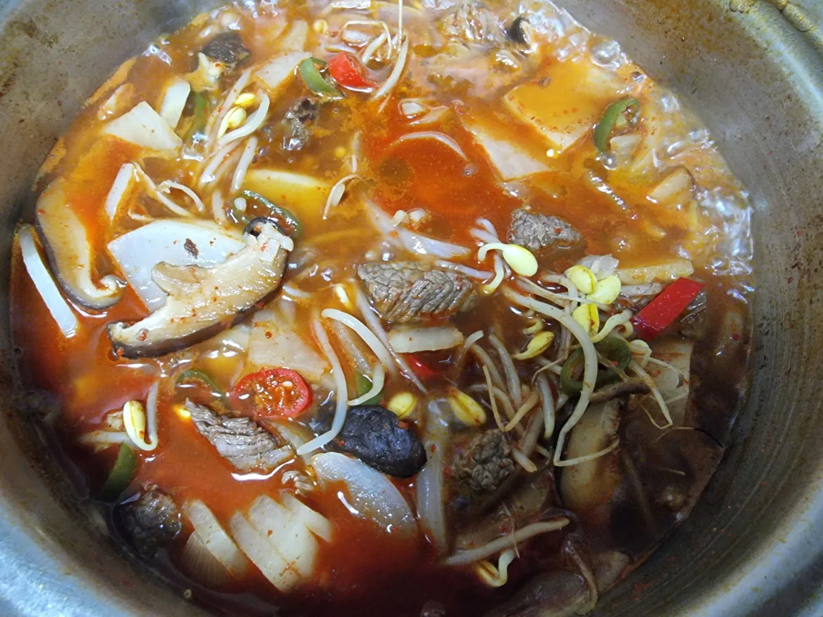 편스토랑 이찬원 경상도식 소고기 무국 끓이는법 대파무침