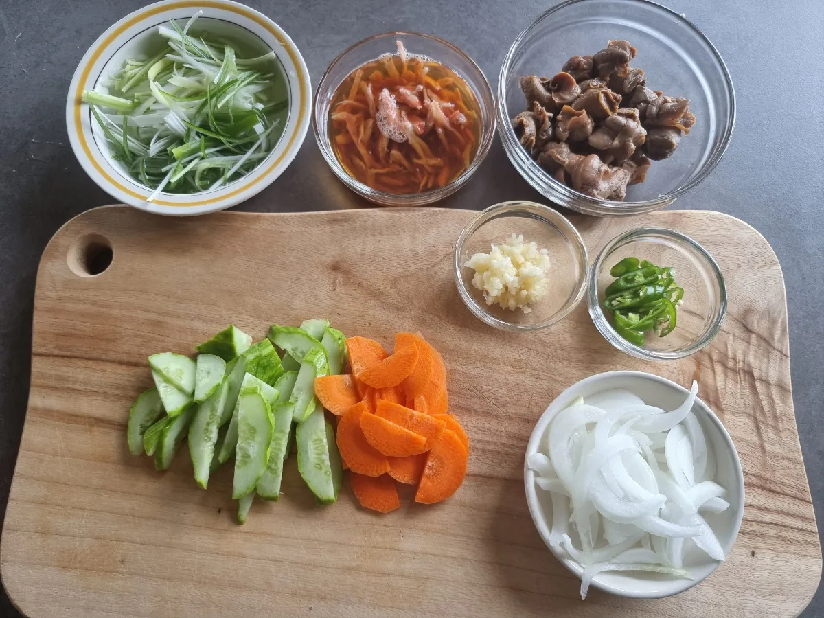 골뱅이 무침 양념장 레시피 술안주 베스트