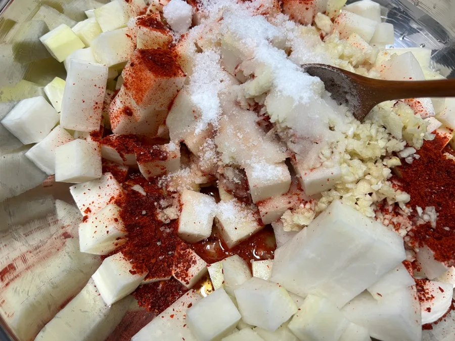 깍두기 담그는법 아삭하고 맛있는 깍두기 담그기