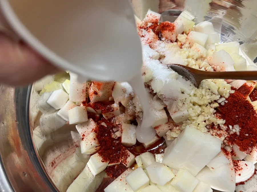 깍두기 담그는법 아삭하고 맛있는 깍두기 담그기