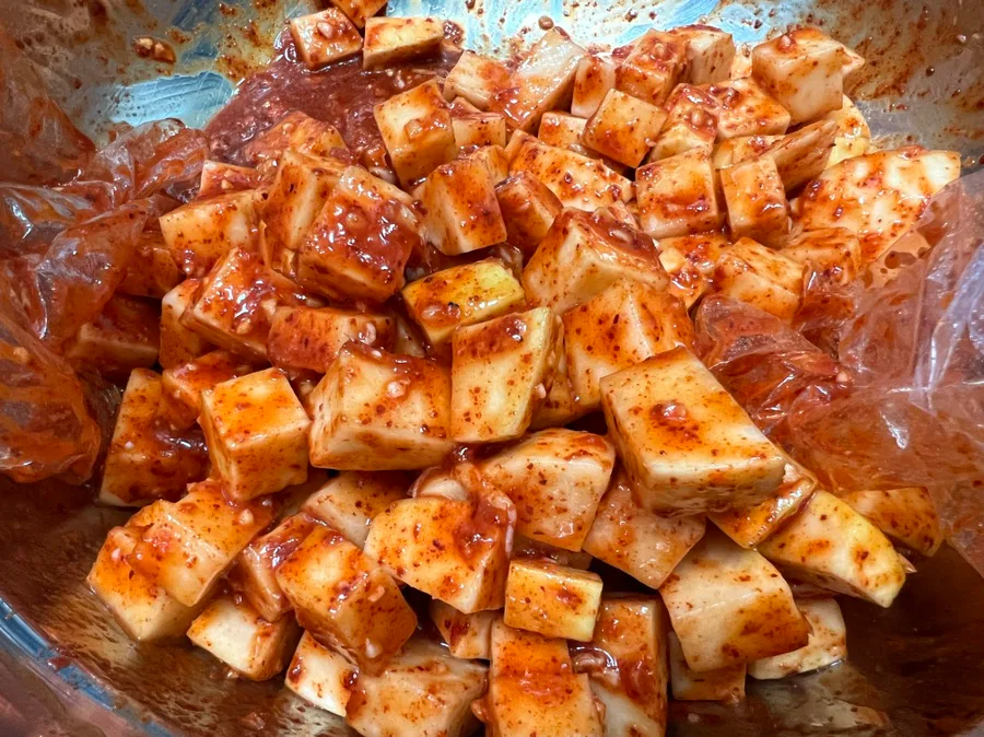 깍두기 담그는법 아삭하고 맛있는 깍두기 담그기