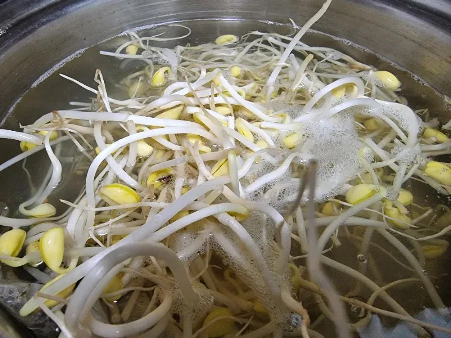 콩나물무침 레시피~ 콩나물 삶는시간