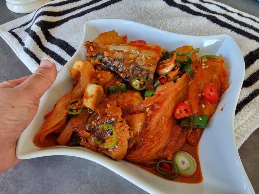 고등어 김치찜 레시피; 묵은지조림 정말맛있어~!! 18 16