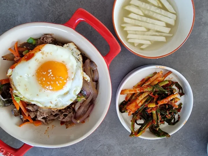 불고기 비빔밥 만들기 재료 양념장