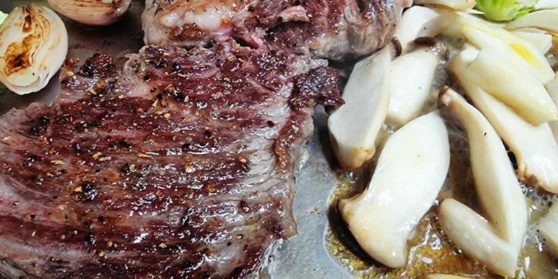 스테이크 맛있게 굽는법 시즈닝 가니쉬